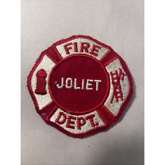 Other - Joliet Fire Department Embroidered Patch Illinois IL